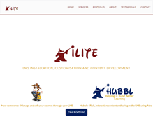 Tablet Screenshot of ilite.co.za