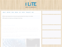 Tablet Screenshot of ilite.me